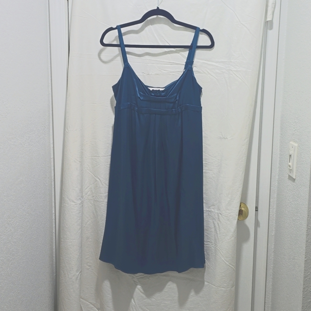 Silk baby doll snappy dress